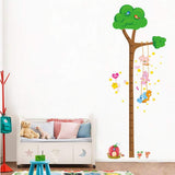 Stickers Muraux Auto-Adhésifs Autocollants Pour Hauteur De Chambre D'Enfants Dessin Animé Girafe Hauteur Pieds École Maternelle Décoration Stickers Muraux-Plinthe De Poussin Mignon_Extra Large size 60x90 ay904