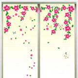Ketsicart Flower Pattern Family Home Removable Wall Sticker Mural Decor
