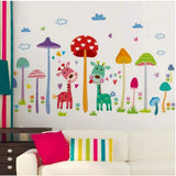 Wall Art Sticker, Wall Art Sticker, Children's Room, Nursery, Classroom Background, Wall Decoration, Children's Sticker, Removable Wall Sticker, size 50x70 xh1455c