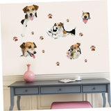 OSALADI Dog Wall Sticker Vinyl Removable Art for Living Home Decoration Wall Decals Wallpaper size 50x70 sk7117