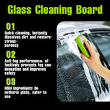 1Pc Oil Film Brush 2.0, Clear Vision Glass Cleaner, Clearview Shield Clear Vision Windshield Cleaner, Oil Film Cleaning Brush for Car Windows