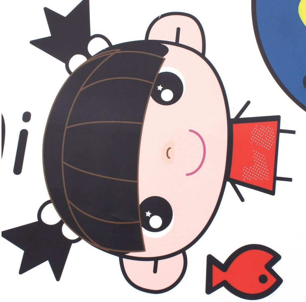 Naughty child" Cartoon Kids Bedroom DIY Removable Wall Stickers AY636 Height Stickers Home Decor Mural Decal - AliExpress 15 kids Sticker