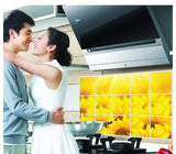 Kitchen Oil Proof Wall Sticker Heat Resistant Waterproof Self Adhesive Backsplash Cover for Kitchen Wall Protection
