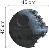 3D Death Star Star Wars Wall Sticker Removable 3D Wall Sticker Home Decor Art Clone Boy's Room Decor size 30x28 nc1441