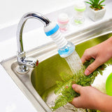 360° Adjustable Kitchen Tap Shower Head, Water Saving Faucet Sprayer Nozzle, High Pressure Sink Filter & Flexible Extension