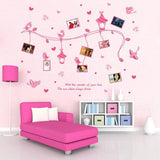BEST OF BEST Cartoon Bird Photo Frame Wall Sticker XL8250