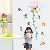 ELECTROPRIME Boy Girl Growth Height Measure Chart Print Wall Sticker DIY Wallpaper size 50x 70 ay7100