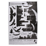 Pinakine® DIY Living Room Bedroom The Eiffel Tower Removable Wall Art Stickers Decor|55012132PNKL