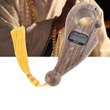 Digital Counter with Qibla Compass and Rotating Prayer Beads Portable Finger Tasbeeh Japa (random color)