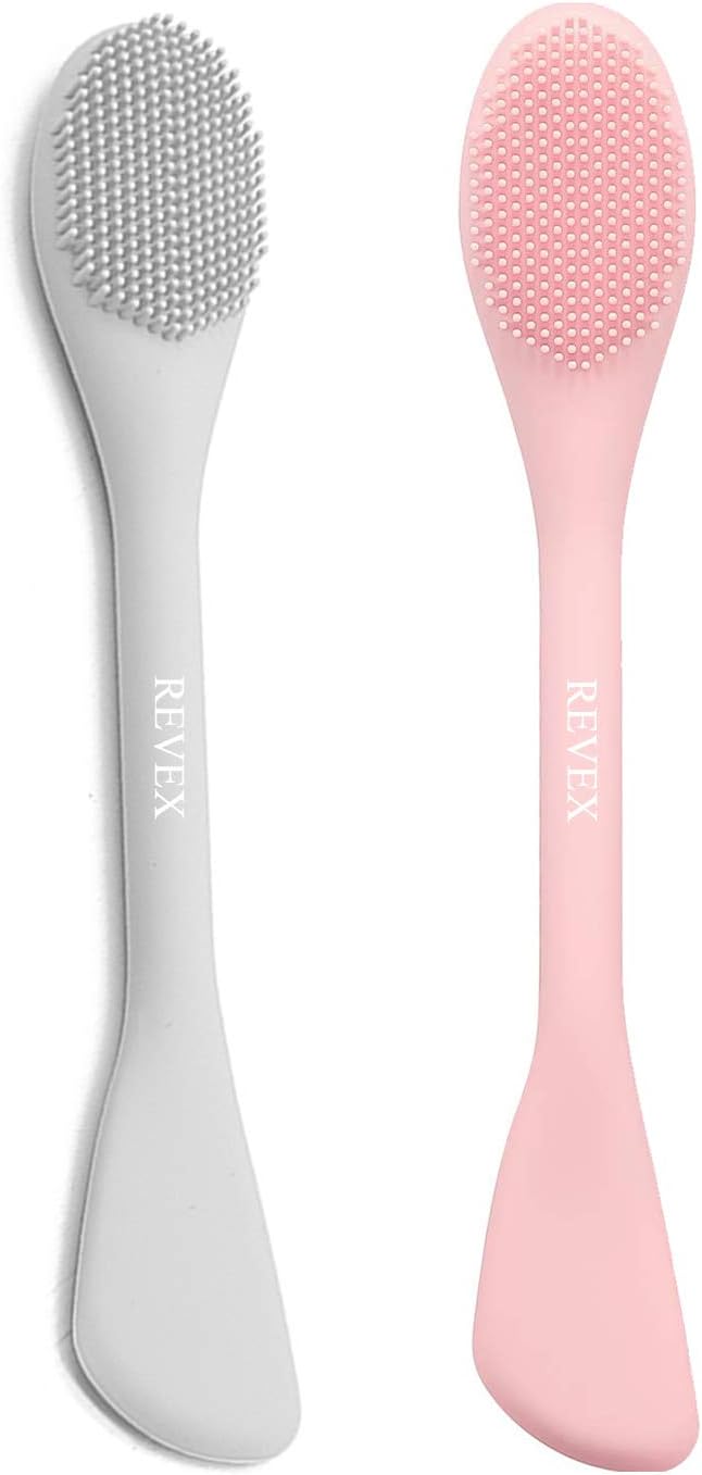 Silicone Face Mask Brush Applicator | Facial Mask Brush for Mud, Clay, Charcoal Mixed Mask | only 1 piece. - pack of 1