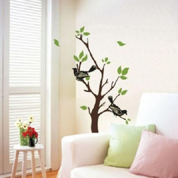 Corner Branch and Birds' Wall Sticker Jm8168