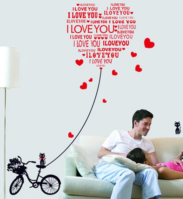 Love Letter - Wall Decals Stickers Appliques Home Decor ay7132