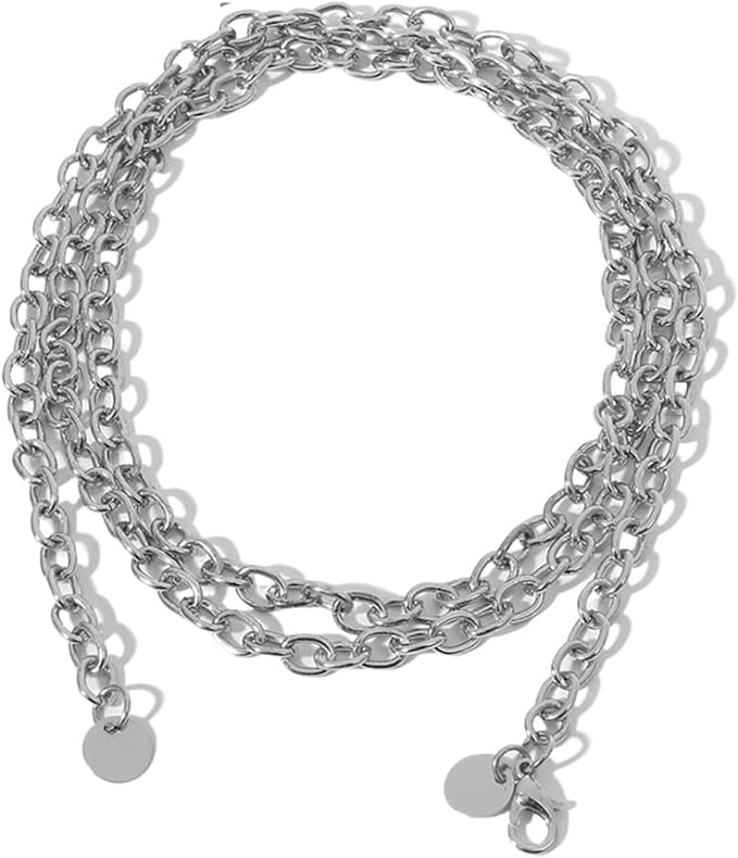 Fashion Women Lady Waist Chain Belt Metal Gold Silver Color Waistband Chain Belt For Dress Shirts Clothes Accessories
