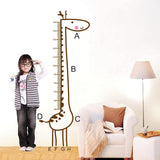 qiguch66 Art Poster Measurement Ruler Giraffe Mural Art Poster Scale Marker Compatible with Hallway size 50x70 dm570131