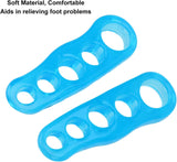 Reusable Gel Toe Separators &amp; Straighteners for Hammer &amp; Overlapping Toes - Unisex ( Random Color )