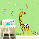 Sk9044 Cartoon Giraffe Wall Sticker