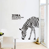 Zebra Wall Stickers DLX6017/LC6017a