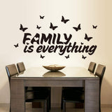 HPG Self-adhesive Wall Sticker, Family is everything - Not Affecting Paint size 50x70 dzr2015