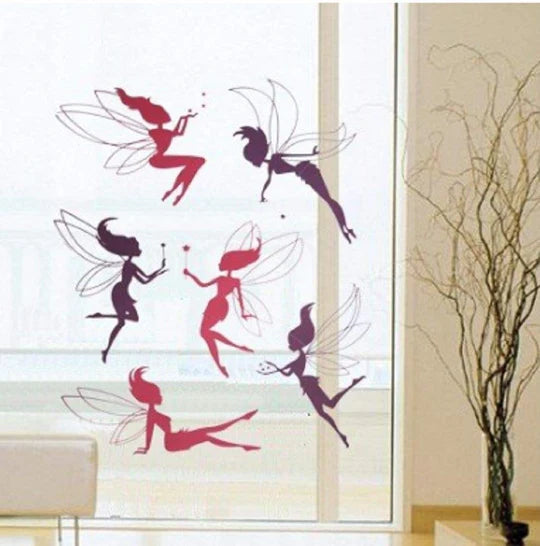 Deluxe Fairy Wall Stickers Removable and Repositionable Girls / Kids Bedroom from Wall Stickers Warehouse size 50x70  Cm  Ncs 005