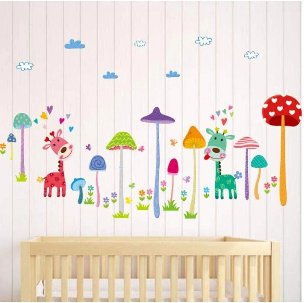 Wall Art Sticker, Wall Art Sticker, Children's Room, Nursery, Classroom Background, Wall Decoration, Children's Sticker, Removable Wall Sticker, size 50x70 xh1455c