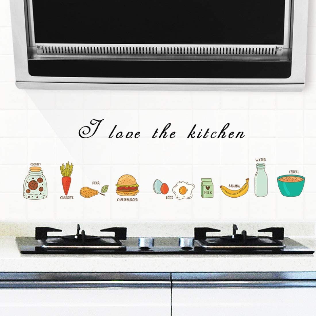 JAAMSO ROYALS Wall Tiles Stickers Waterproof, Kitchen Stickers for Wall, Wall Sticker size 60x90 nc026