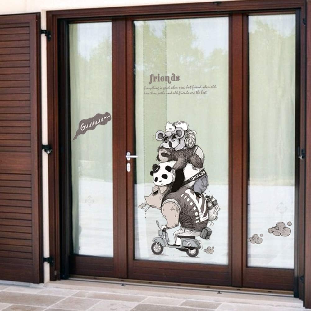 Cartoon Forest Animals Wall Stickers For Kids Rooms  Childrens Playroom Decoration