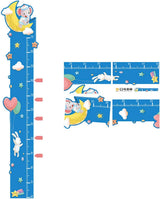 Child Growth Record Growth Chart Wall Measurement Height Chart Wall Sticker Height Measurement Chart Boy Girl Bedroom Nursery Decor Cute Cartoon/Elephant
