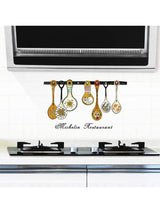 HEUREKA I Love The Kitchen Transparent Oil Proof Cooktop Tile Wall Sticker size 60x90 nc030