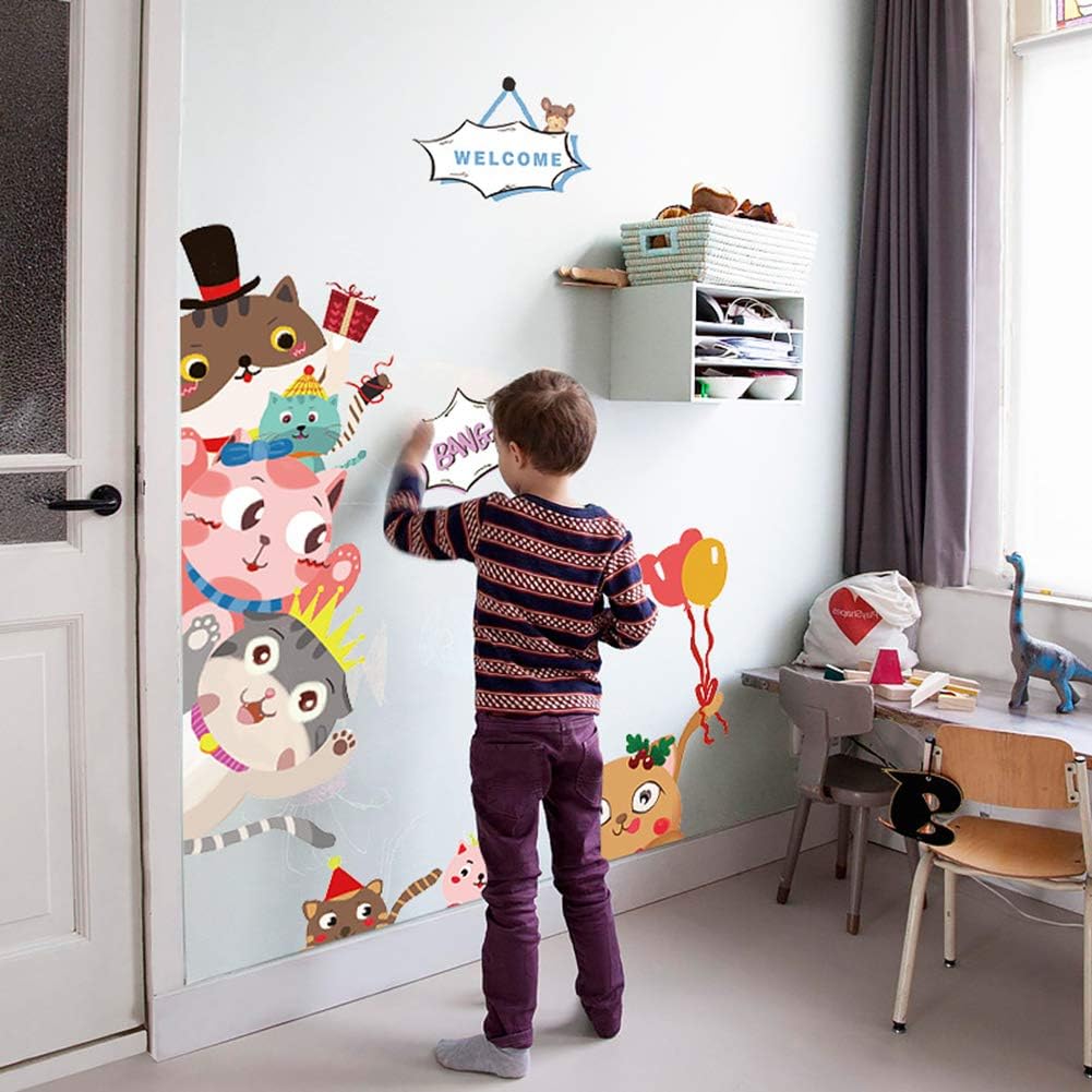 Wallsticker Welcome Cat size 60x90 sk9355  Stiker kids Sticker