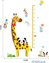 Sk9044 Cartoon Giraffe Wall Sticker