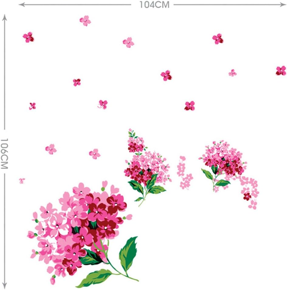 Romantic Flowers Butterflies Trees Wall Stickers Cartoon Animals Removable Wall Decals Home Decor PVC Art Mural Baby Boys Girls  size 50x70 dm570062