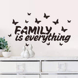 HPG Self-adhesive Wall Sticker, Family is everything - Not Affecting Paint size 50x70 dzr2015