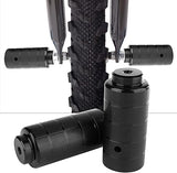 Bicycle Axle Foot Rest, Bike Stunt Pegs Footrest Pedal - 2 Pcs