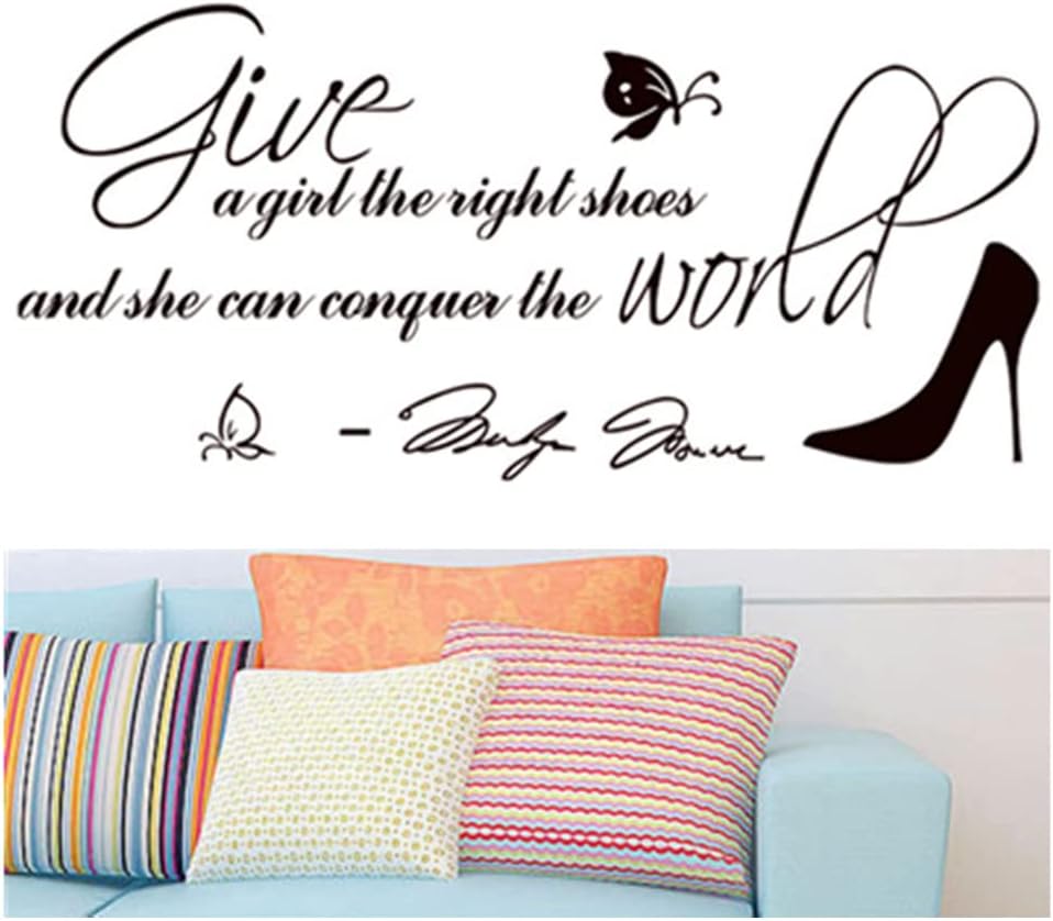 1pc Inspirational Wall Stickers, Motivational Wall Decals, Peel And Stick Vinyl Wall Quotes Stickers, Removable Positive Saying Word Decal For Bedroom Office School Classroom  size 50x70 dm350030