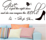 1pc Inspirational Wall Stickers, Motivational Wall Decals, Peel And Stick Vinyl Wall Quotes Stickers, Removable Positive Saying Word Decal For Bedroom Office School Classroom  size 50x70 dm350030