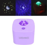 Ocean Light Projector for Bedroom Led Star Galaxy Sky Wave Color Rotating Underwater Wall Projection (random color)