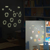 Yigo Fluorescent Luminous Wall Stickers Glow in The Dark Stars Home Decoration Eco-Friendly PVC Cartoon Wall Decal for Kids Rooms-Alphabet