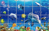 Kitchen Oil Proof Wall Sticker Heat Resistant Waterproof Self Adhesive Backsplash Cover for Kitchen Wall Protection