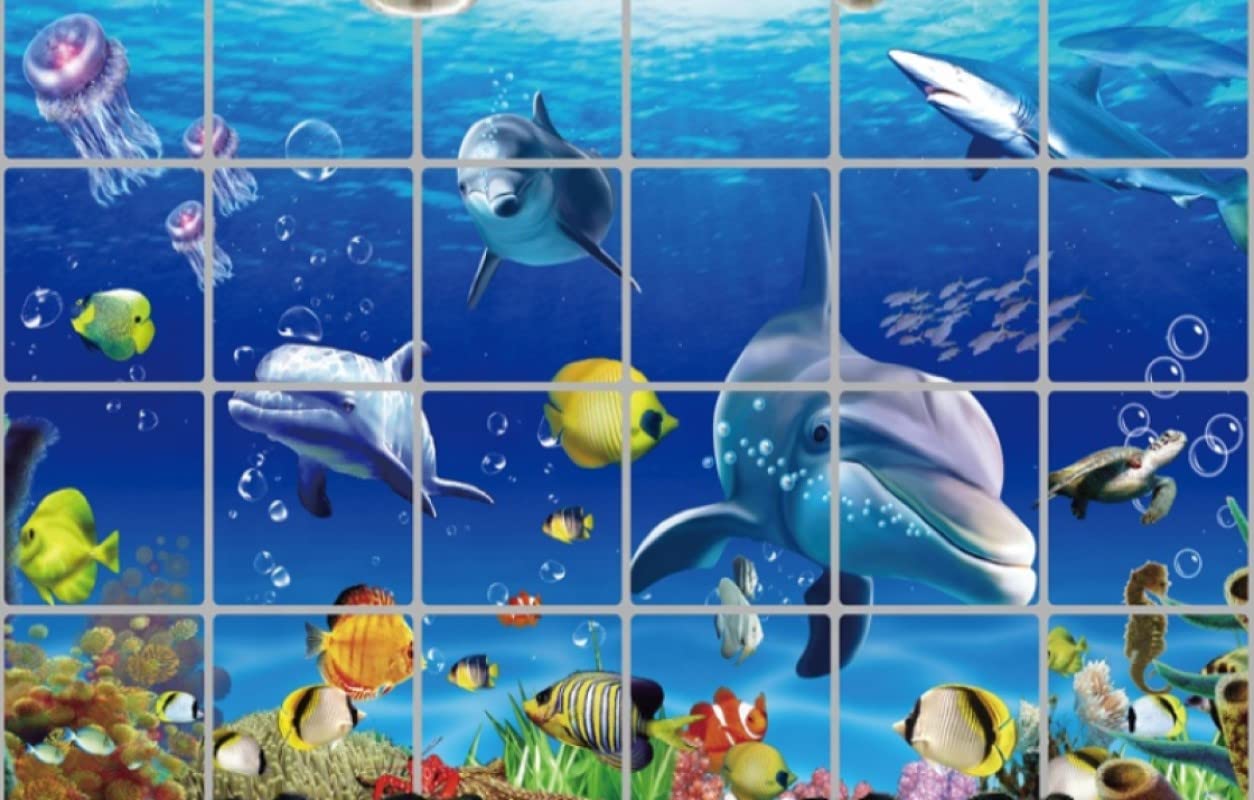 Kitchen Oil Proof Wall Sticker Heat Resistant Waterproof Self Adhesive Backsplash Cover for Kitchen Wall Protection