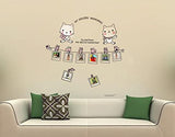 JM7103 Photo Frame Wall Stickers Home Decor Cute Decals Quotes Kids DIY Adesivo de Parede Removable Mixable