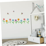 Ay7240 Butterfly Flower Wall Stickers Kids Room Wall Decor Wall Decals Nursery Wall Decor Wall Decals