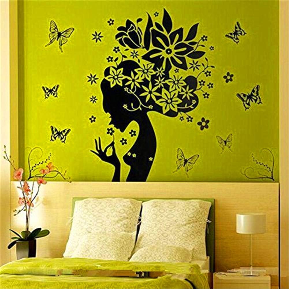 Bedroom Stickers For Walls Bedroom Wall Sticker Waterproof Wall Paper Walls Stickers Wallpaper Black And White Wall Decals Girls Wall Stickers size 50x70 dm570018