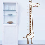 qiguch66 Art Poster Measurement Ruler Giraffe Mural Art Poster Scale Marker Compatible with Hallway size 50x70 dm570131