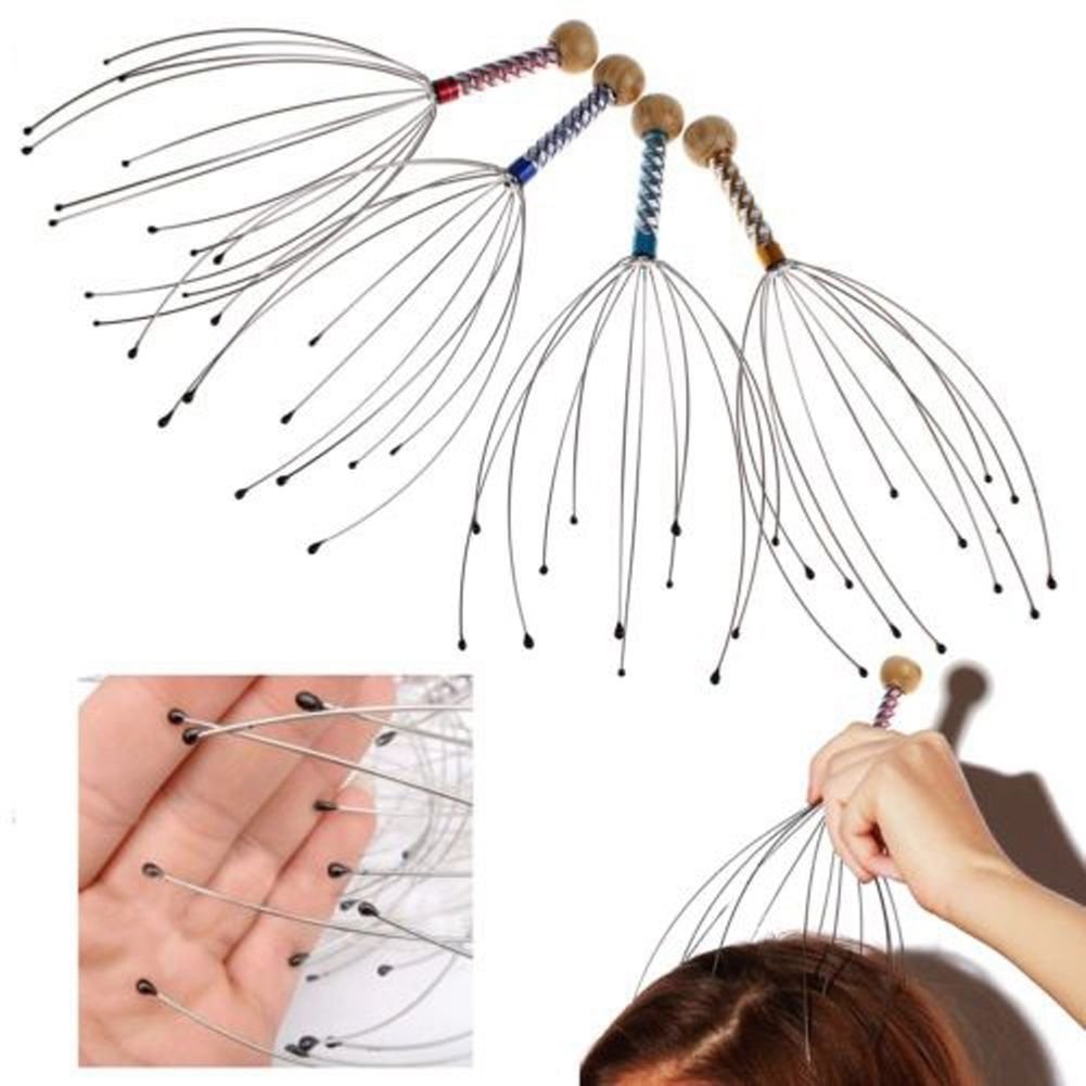 Octopus Head Relaxing Massager - Massager - Head Massager - Head Massager Machine Brand New And High Quality Head Massager - 01 Pcs
