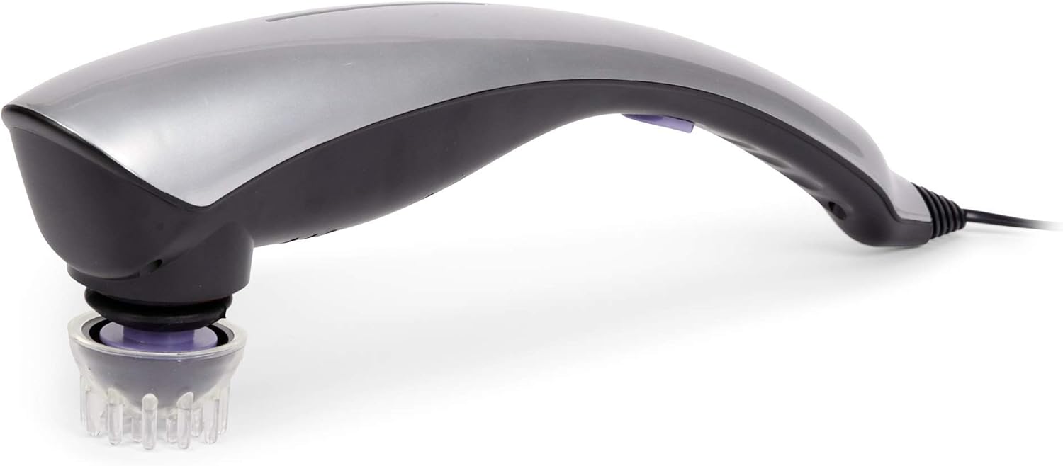 2018c Infrared Light Massager Rod – Non-Rechargeable Handheld Massager for Targeted Pain Relief and Relaxation ( Grey Color )