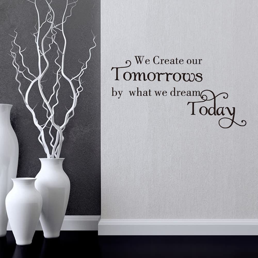 TBOP Home English Letters Creative Wall Stickers for Home Decor size 20x60 Dzr2006