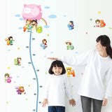 ELECTROPRIME Boy Girl Growth Height Measure Chart Print Wall Sticker DIY Wallpaper size 50x 70 ay7100