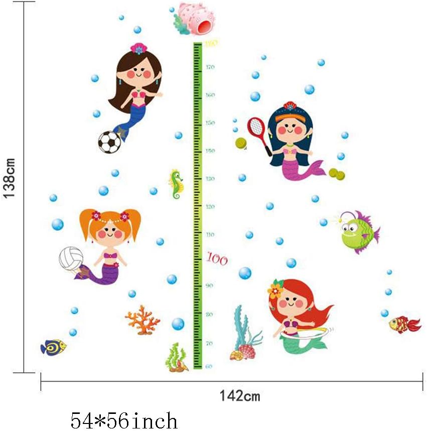 Height Measurement Fish Wall Sticker Decal Home Decor wall sticker Sk9149