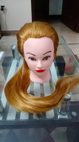 Black Hair Mannequin - Dummy  bhdbkz4f-2