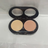 Creamy 2 in 1 Concealer Kit Warm Beige Creamy Concealer + Pale Yellow Sheer Finish Pressed Powder